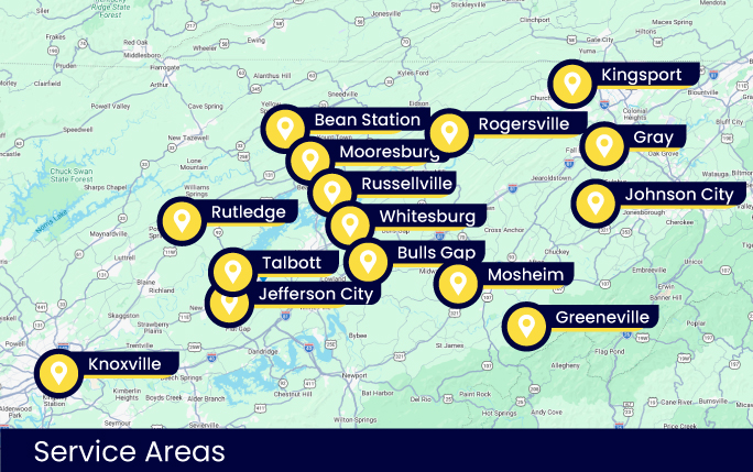 Service Areas